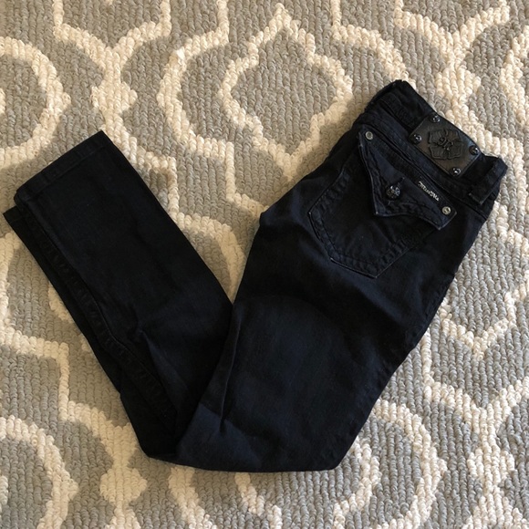 Miss Me Denim - Miss Me Black Skinny Jeans Size 27